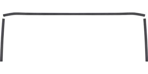 K5002 Rear Interior Window Moldings for 1966-67 Chevy II / Nova 2 Door Hartop