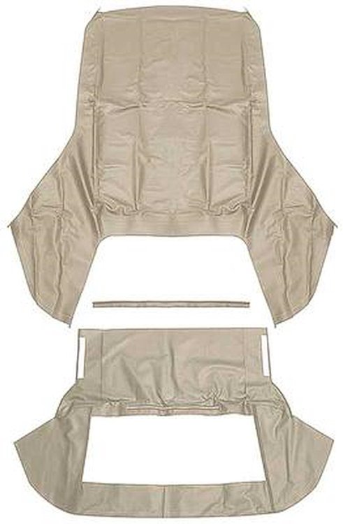 K50028 1967-69 Camaro / Firebird; Convertible Top Set; With OE Style Plastic Window; Vinyl; Beige
