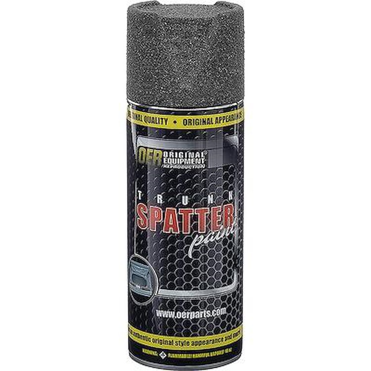 Spatter Coat Black and Gray