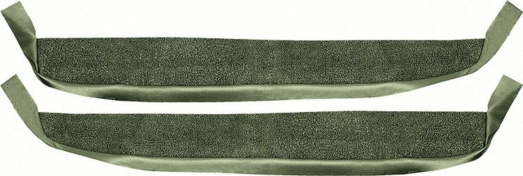 1969 Camaro / Firebird Moss Green Loop Deluxe Door Panel Carpet
