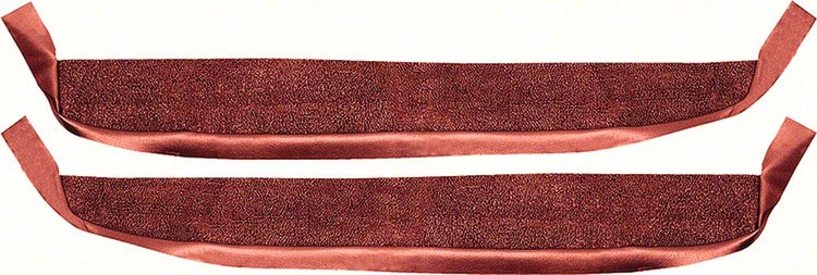 1969 Camaro / Firebird Maroon Loop Deluxe Door Panel Carpet