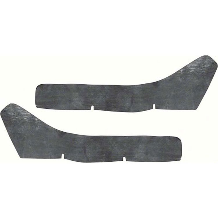 Rear Bumper to Body Seals 1966-67 Chevy Chevelle