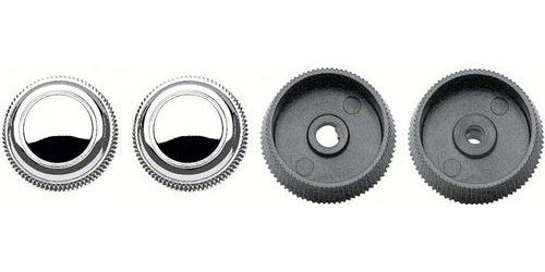 K661 In Dash Radio Knob Set-1967-68; Mono; 4 Piece Set; Various Models