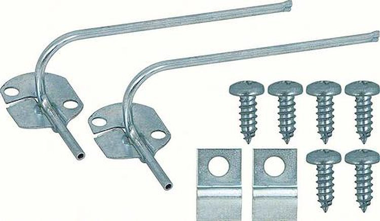 K6673 Windshield Washer Nozzle Kit 1966-67 Mopar; B-Body