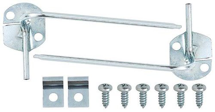 K6675 Windshield Washer Nozzle Kit 1968-70 Mopar; B-Body; with Electric Pump