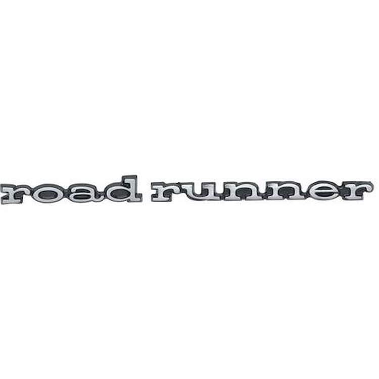 K699 Quarter Panel-1969-74 Plymouth; Road Runner Emblem Set; Door, Trunk,; Mopar Licensed; OER