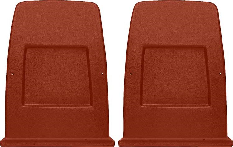 K7102 1971-78 Camaro, Firebird, 1973-79 Nova, X-Body; 1971-80 H-Body; Bucket Seat Back Panels; Pair; Red