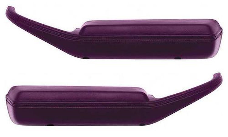 K74129 Armrest Pad/Door Pull Handles for Select 1978-1981 Chevy Camaro, Pontiac Firebird [Carmine Red]