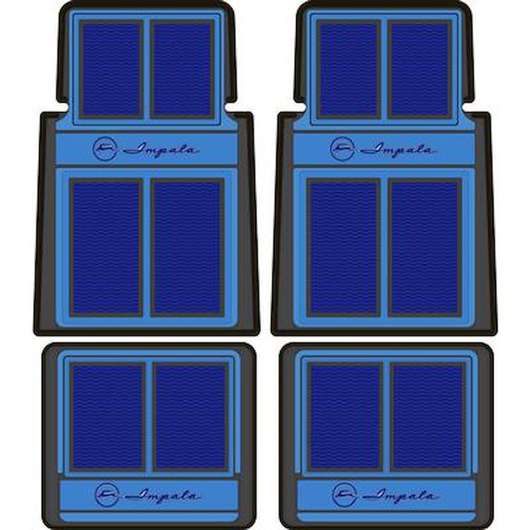 K76108 Floor Mat Set for 1958-92 Chevy Impala