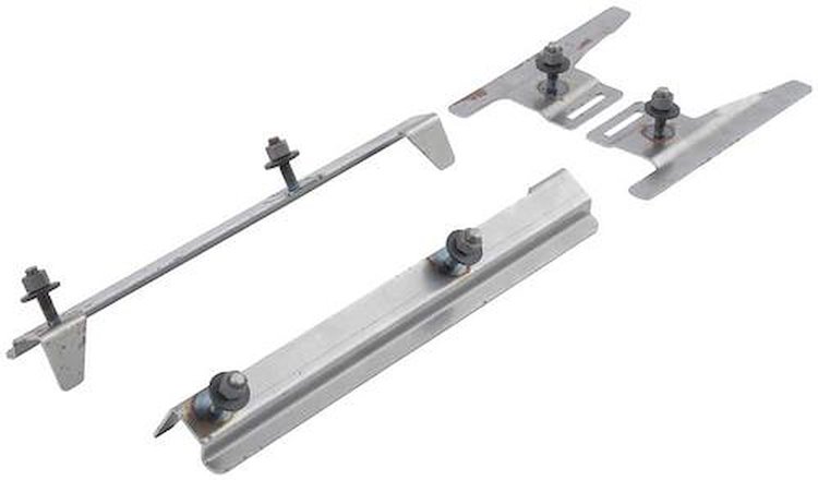 K80072 Lower Side Rocker Panel Extension Brackets-1991-92 Camaro Z28; 4 Piece Set