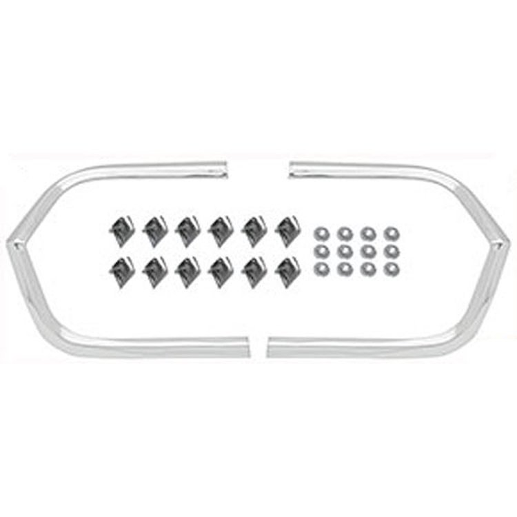 Rear Outer Corner Moldings 1963 Chevy Bel Air, Impala