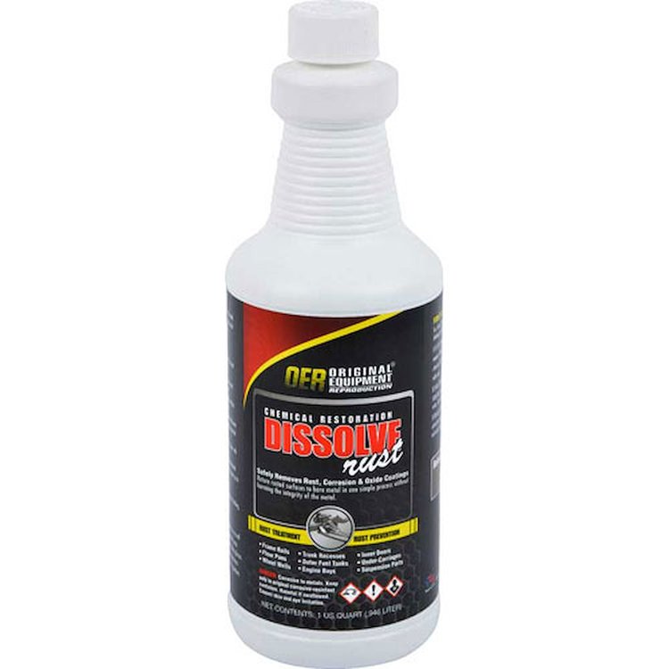 Restoration Grade Rust Dissolver Environmentally Safe