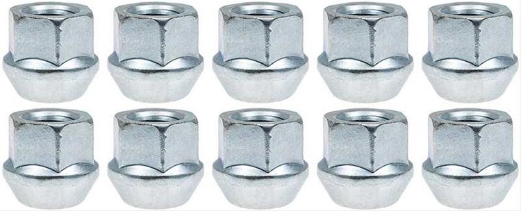 K8717 Acorn OEM Bulge Style Lug Nut Set