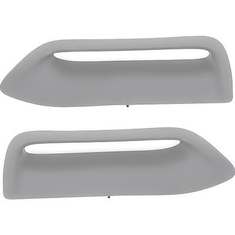 K892979 1969 Pontiac Trans Am; Hood Scoop Inserts; Fiberglass; RH & LH; Pair