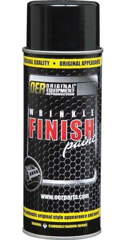 Wrinkle Finish Paint Black 16 oz