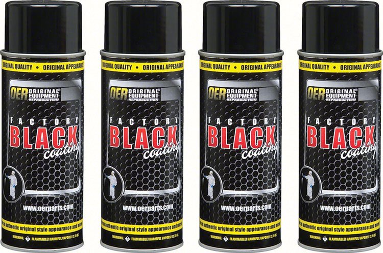 K89550 Original Hue Paint - 12 oz. for Select 1958-2002 GM Models [Black]