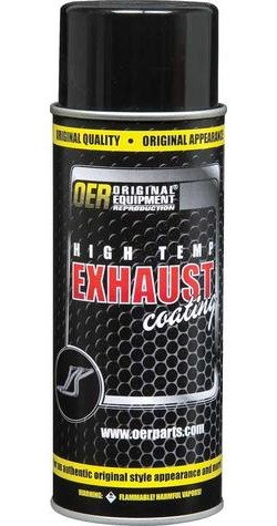 HI-Temp Exhaust Coating Silver 16 oz