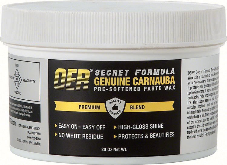 oer? Secret Formula pre-Softened Carnauba Paste Wax - 20 Oz. Can