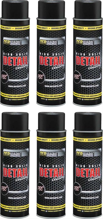 K89679 Detail Coating OER Aluminum High Solids Case of 6-16 Oz Aerosol Cans
