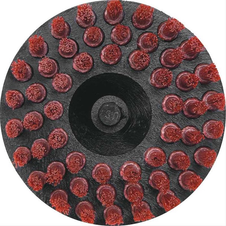 Power Scrub Heavy-Duty Red Drill Brush