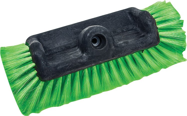 Fountain Brush Wrap Around Head Soft Bristles Green