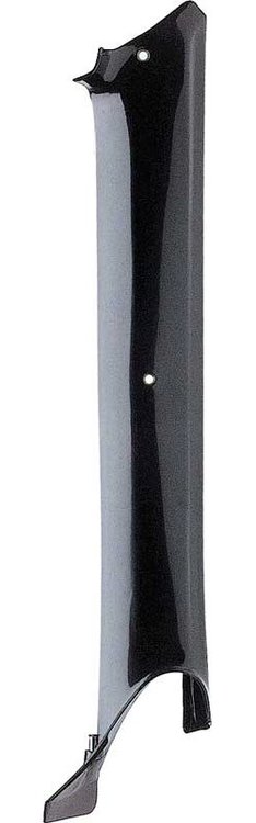 K901 1967 Camaro, Firebird; Inner Pillar Post Moldings; Coupe; Black; Pair