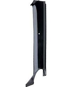 K903 Inner Pillar Post Moldings 1967 Camaro, Firebird; Convertible; Black; Pair