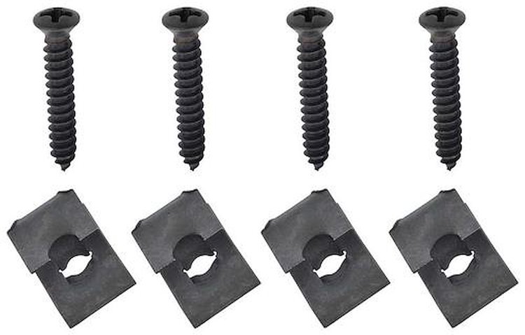 K999 Dash Carrier Assembly Hardware Set 1970-78 Camaro; 8-Piece