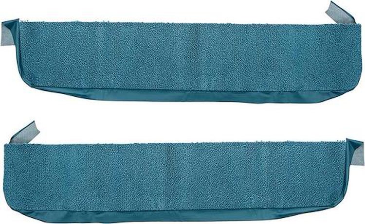 KP64803 1964 Impala (Except Super Sport) Light Blue; Loop Door Panel Carpet;