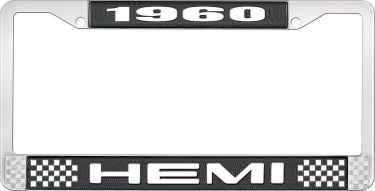 1960 Hemi License Plate Frame