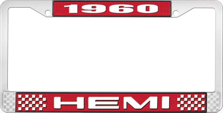 1960 Hemi License Plate Frame