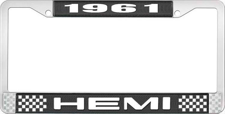1961 Hemi License Plate Frame