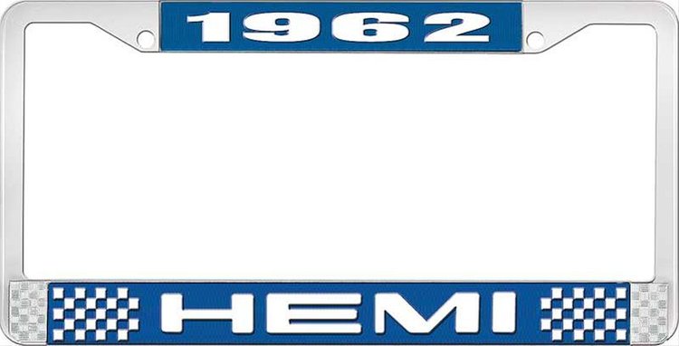 1962 Hemi License Plate Frame