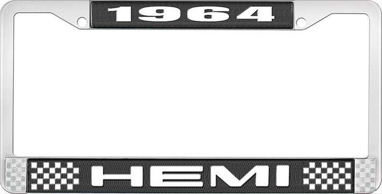 1964 Hemi License Plate Frame