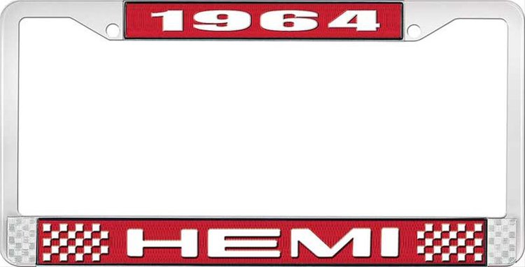 1964 Hemi License Plate Frame