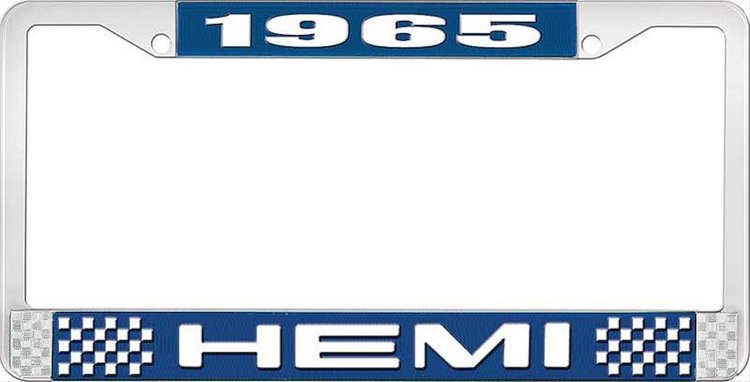 1965 Hemi License Plate Frame