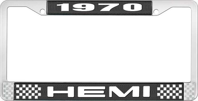 1970 Hemi License Plate Frame