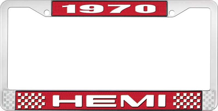 1970 Hemi License Plate Frame