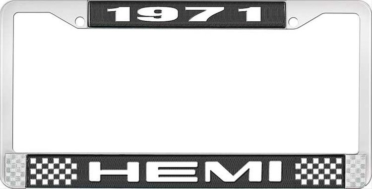 1971 Hemi License Plate Frame