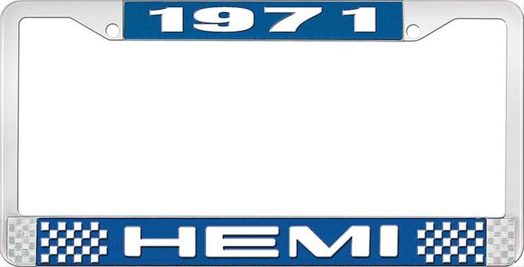 1971 Hemi License Plate Frame