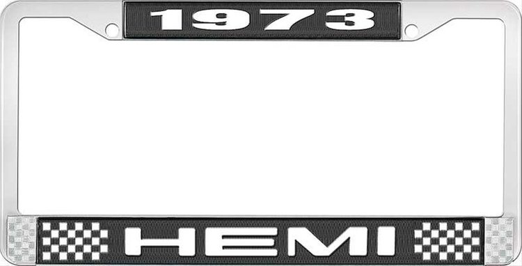 1973 Hemi License Plate Frame