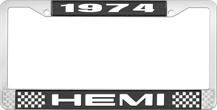 1974 Hemi License Plate Frame