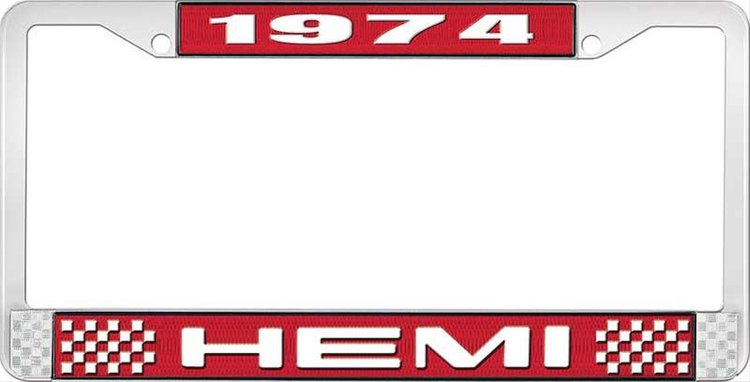 1974 Hemi License Plate Frame