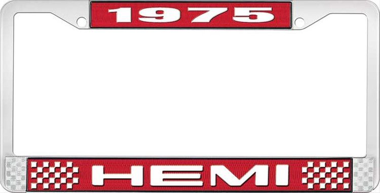 1975 Hemi License Plate Frame