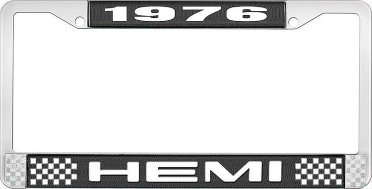 1976 Hemi License Plate Frame