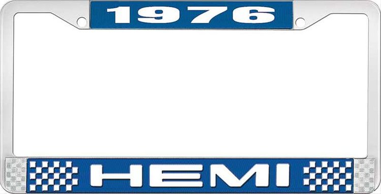 1976 Hemi License Plate Frame