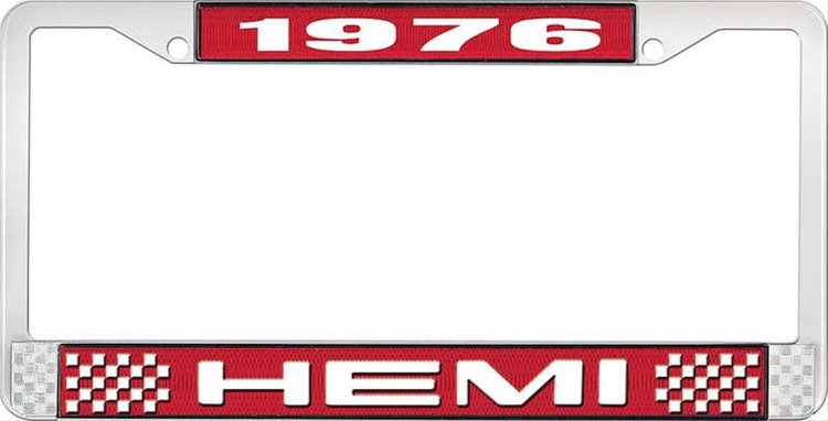 1976 Hemi License Plate Frame