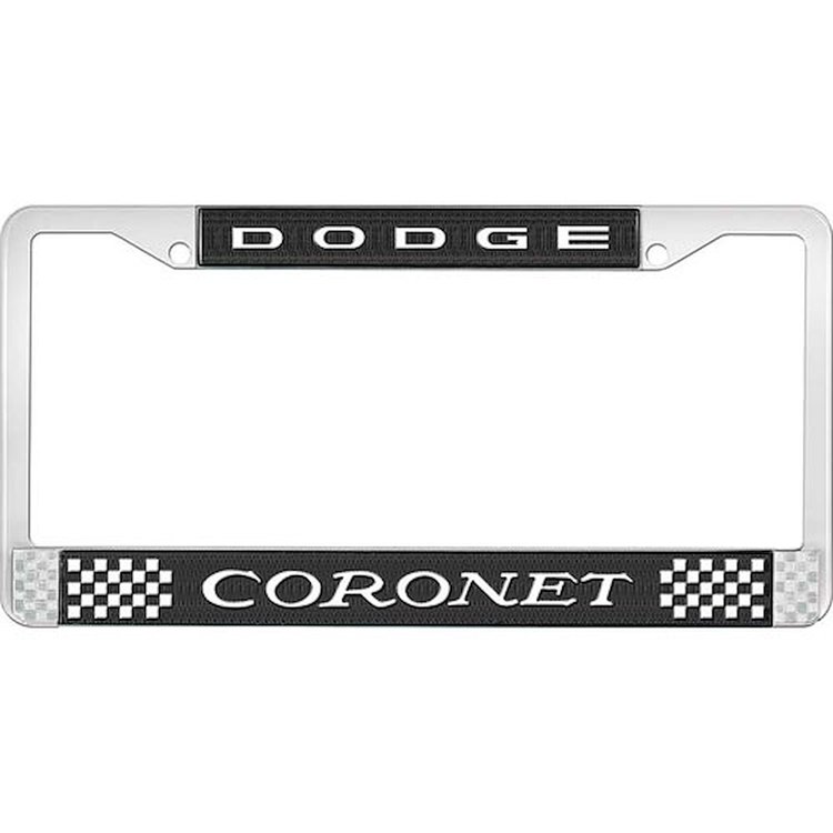 Dodge Coronet License Plate Frame