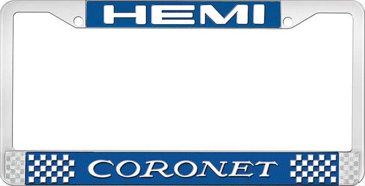 Hemi / Coronet License Plate Frame