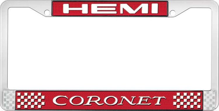 Hemi / Coronet License Plate Frame